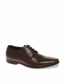 Asos Derby Shoes In Leather