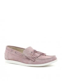 Asos Loafers In Suede With Fringe Detail