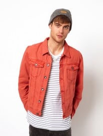 Solid Denim Jacket
