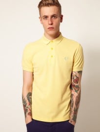 Fred Perry Laurel Wreath Polo With 3 Button Placket