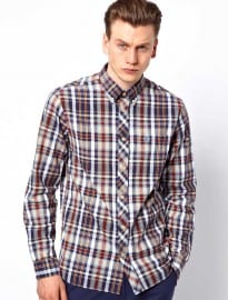 Fred Perry Shirt With Madras Check