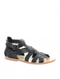 H By Hudson Leather Gladiator Sandals