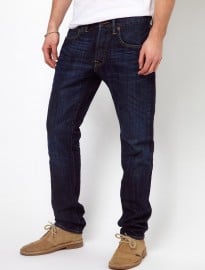 Edwin Jeans Ed-55 Relaxed Tapered Red Listed Selvage Burner