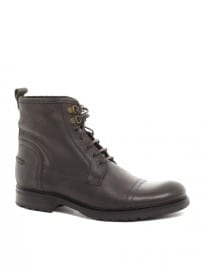 Asos Workboot In Leather