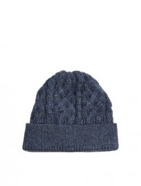 Asos Beanie In 100% British Wool