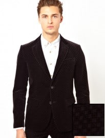 United Colors Of Benetton Velvet Print Jacket