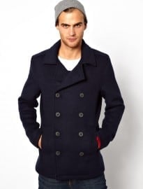 Solid Pea Coat