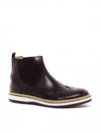 Soulland Brogue Chelsea Boots