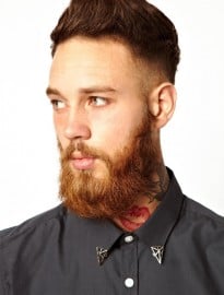River Island Triangle Collar Tips In 2 Pack