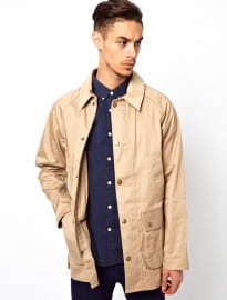 Barbour Bedale Jacket In Smart Cotton