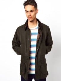 Barbour Bedale Jacket In Summer Wax Cotton
