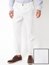 Asos Slim Fit Suit Trousers In Cotton