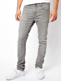 55dsl Pyrons Jeans Skinny Fit Grey Wash