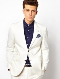 Peter Werth Suit Jacket In White