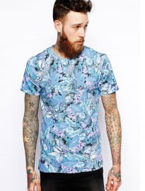 Son Of Wild Eden T-shirt In Floral Print
