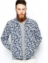 Universal Works Windcheater Jacket In Floral Print