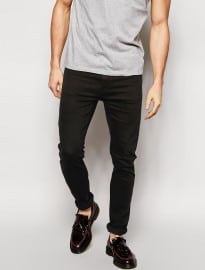 Cheap Monday Jeans Tight Skinny Fit In New Black