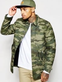 Carhartt Camo Harris Trenchcoat
