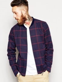 Libertine Libertine Bomber Jacket Mono Large Check