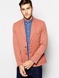 Paul Smith Jeans Blazer In Washed Cotton