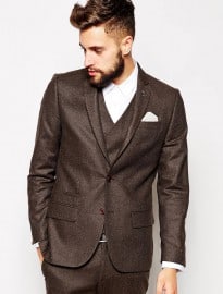 River Island Wool Blend Suit Jacket