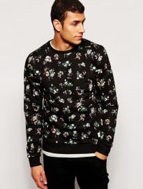 Bellfield Sweatshirt With Ao Floral Print