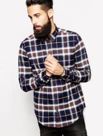 Barbour Shirt With Tartan Check In Slim Fit
