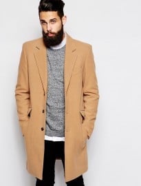 Asos Wool Overcoat