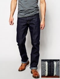 Unbranded Jeans Ub321 Straight Fit Heavy 21oz Selvedge