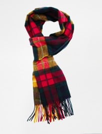 Barbour Check Tartan Scarf