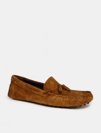 Asos Driving Shoes In Suede