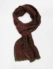 Paul Smith Polka Jaquard Scarf