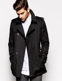 Asos Belted Trench Coat