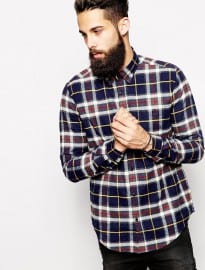 Barbour Shirt With Tartan Check In Slim Fit