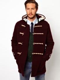 Gloverall Duffle Coat In Boiled Wool