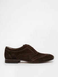 H By Hudson Francis Suede Brogues