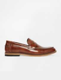 Asos Loafers In Leather