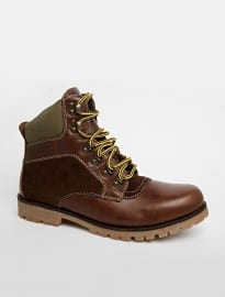 Asos Boots In Leather