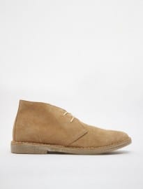 Asos Desert Boots In Suede