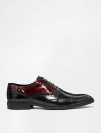 Asos Oxford Shoes In Leather