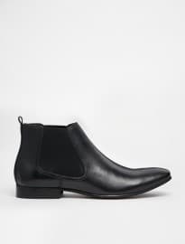 Asos Chelsea Boots In Leather