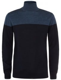 Jeff Banks 24:7 Roll Neck Wool Mix Jumper