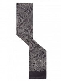 Ben Sherman Paisley Print Silk Scarf