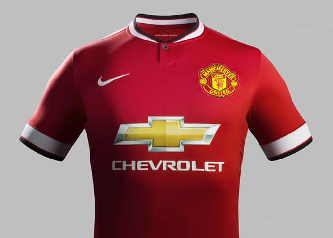 Manchester United Home Kit 2014/15 Season