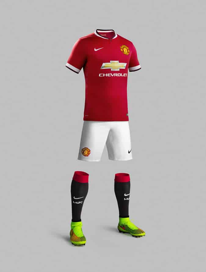 Manchester United Home Kit 2014/15 Season
