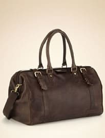 Leather Holdall