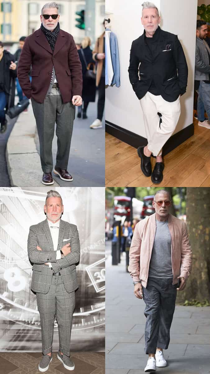 Nick Wooster's best outfits
