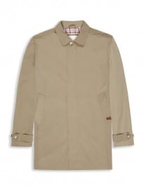 Ben Sherman Beige Memory Nylon Mac