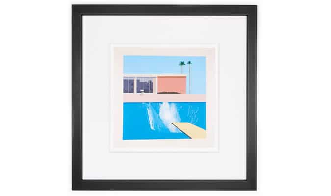 David Hockney ‘A Bigger Splash’ Framed Print