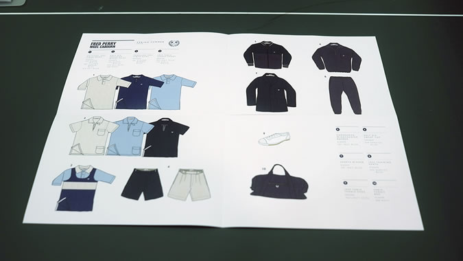 Fred Perry x Nigel Cabourn Clothing